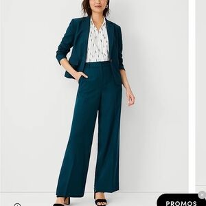 Ann Taylor Teal Suit Set